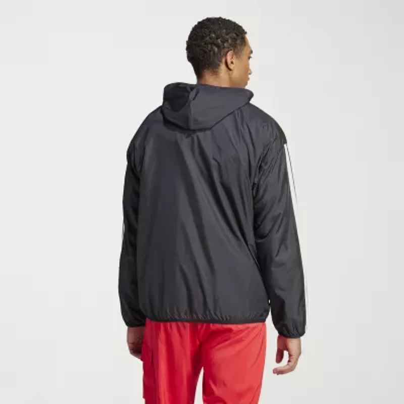 adidas 3 Stripe Mens Lightweight Windbreaker