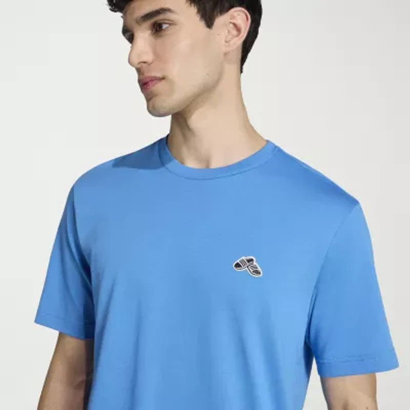 adidas Mens Crew Neck Short Sleeve Active T-Shirt