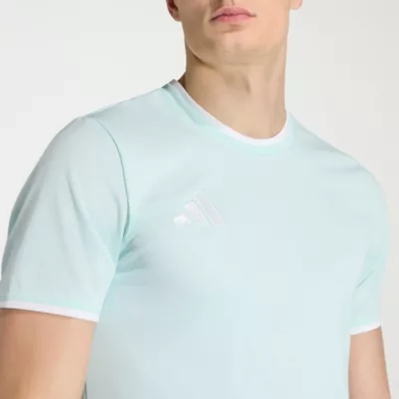 adidas Mens Crew Neck Short Sleeve Active T-Shirt