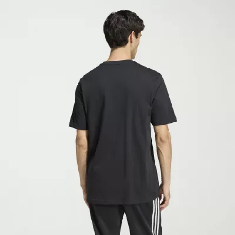 adidas Mens Crew Neck Short Sleeve Active T-Shirt