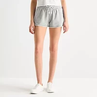 Arizona Womens Mid Rise Juniors Jogger Short