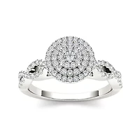 CT. T.W. Diamond 10K Gold Engagement Ring