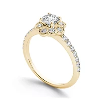 1 1/4 CT. T.W. Diamond 14K Yellow Gold Engagement Ring