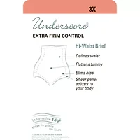 Underscore Innovative Edge® Sheer High-Waist Control Briefs