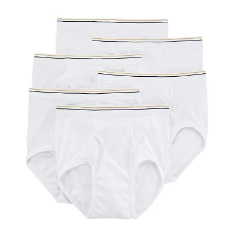 Stafford Full-Cut Mens 6 Pack Briefs 302852