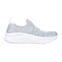 Skechers D'Lux Walker Rainbow Sky Womens Slip-On Walking Shoes