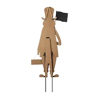 Glitzhome 36" Patriotic Uncle Sam 4th of July Yard Art