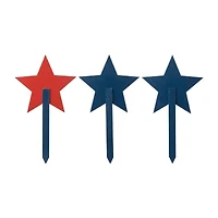 Glitzhome 37" Patriotic Uncle Sam 4th of July Yard Art