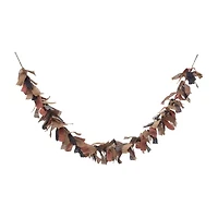 Glitzhome 72"L Americana Fabric Indoor Garland