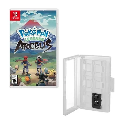 Pokemon Legends Arceus for Nintendo Switch With Hard Shell Game Caddy