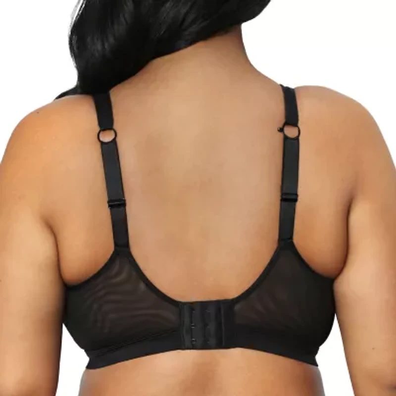 Curvy Couture Sheer Mesh Bralette - 1355