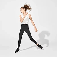 Xersion Active Little & Big Kid Girls Quick Dry Knit 24" Active Full Length Leggings