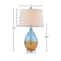 510 Design Cortina Set Of 2-pc Glass Table Lamp