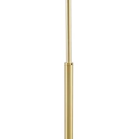 Hampton Hill Auburn Arched Floor Lamp with Marble Base