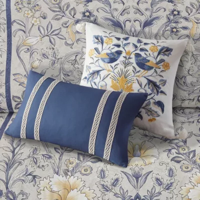 Harbor House Livia 6-pc. Floral Midweight Comforter Set