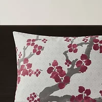N Natori Cherry Blossom 3pc Comforter Mini Set