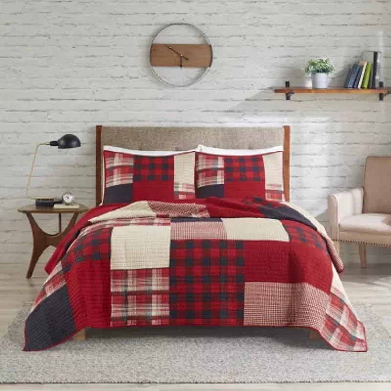 Woolrich Sunset Oversized Cotton Quilt Set
