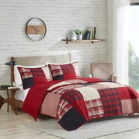 Woolrich Sunset Oversized Cotton Quilt Set