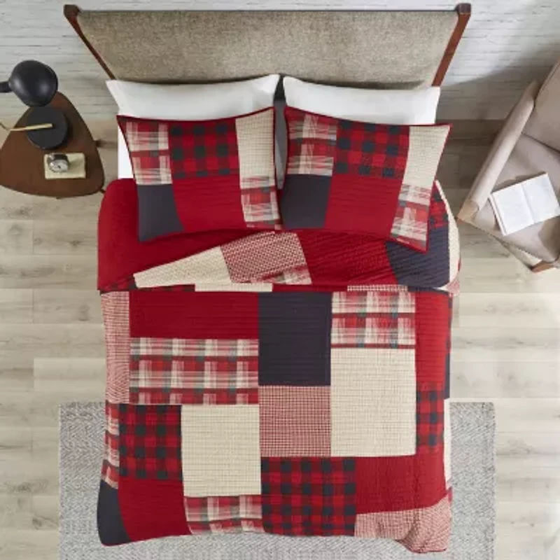 Woolrich Sunset Oversized Cotton Quilt Set