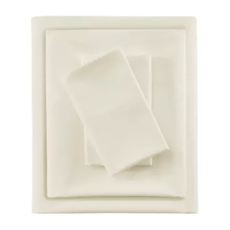 Sleep Philosophy Smart Cool Microfiber Sheet Set with Max