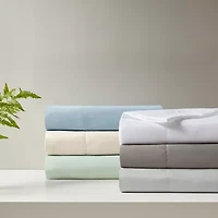 Sleep Philosophy Smart Cool Microfiber Sheet Set with Max