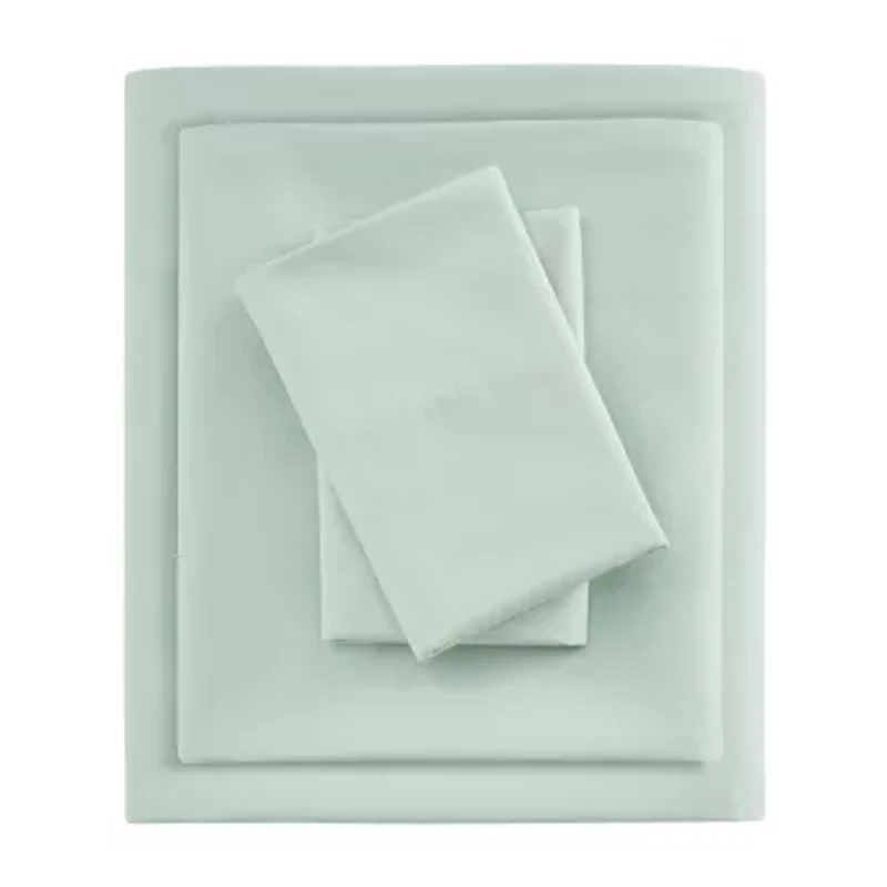 Sleep Philosophy Smart Cool Microfiber Sheet Set with Max