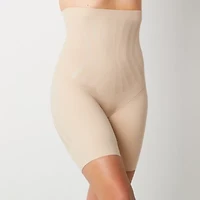 Ambrielle LYCRA® FitSense™  technology Hi Waist Long Leg Thigh Slimmers