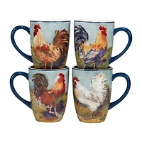 Certified International Rooster Meadow 16-pc. Earthenware Set