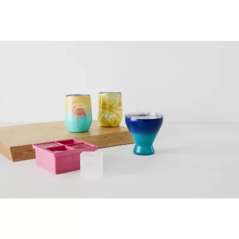 Cambridge Stemless 12oz Ombre Watermelon Wine Tumbler