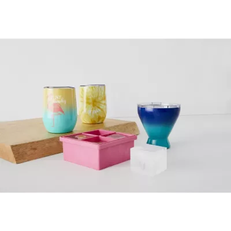Cambridge 12oz Stemless 'Just Beachy' Wine Tumbler