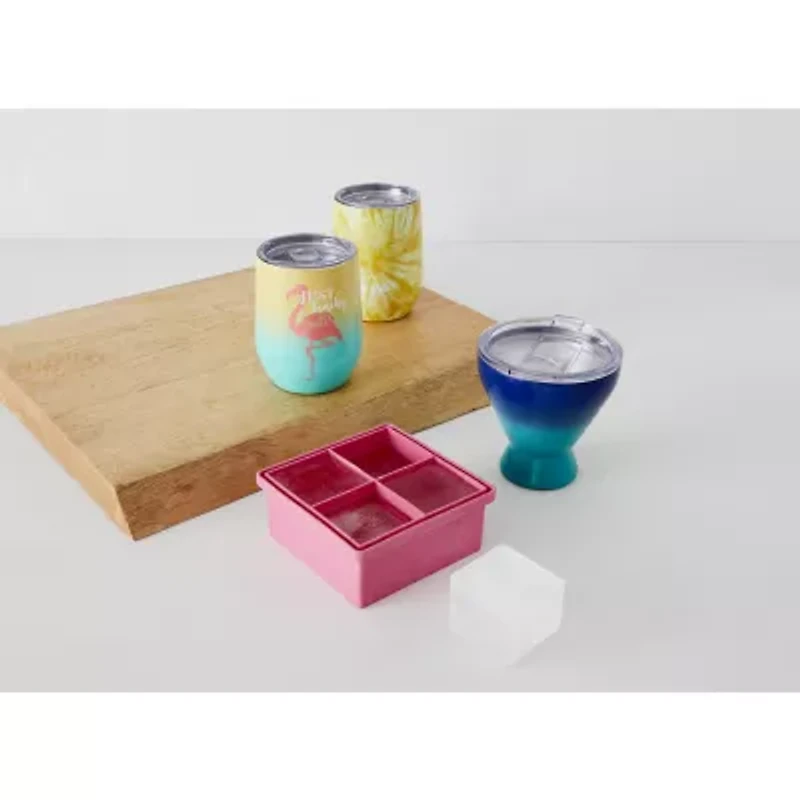 Cambridge 12oz Stemless 'Just Beachy' Wine Tumbler