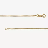 Made in Italy Womens 14K Gold 20 Inch Box Chain Necklace