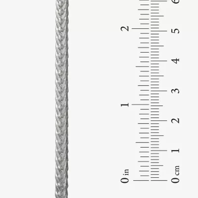 Made in Italy Womens Sterling Silver 24 Inch Link Chain Necklace