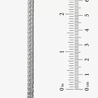 Made in Italy Womens Sterling Silver 24 Inch Link Chain Necklace