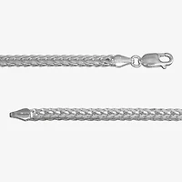 Made in Italy Womens Sterling Silver 24 Inch Link Chain Necklace