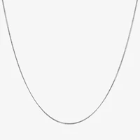 Made in Italy Womens Sterling Silver 18 Inch Curb Chain Necklace