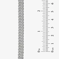 Made in Italy Mens Sterling Silver 9 Inch Solid Link Chain Bracelet