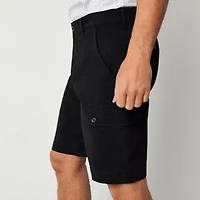 St. John's Bay Mens 10" Mid Rise Stretch Fabric Cargo Short
