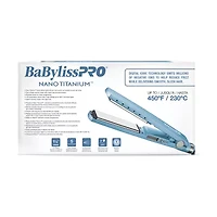 BaByliss Nano Titanium Ceramic Titanium 1 1/4" Flat Iron