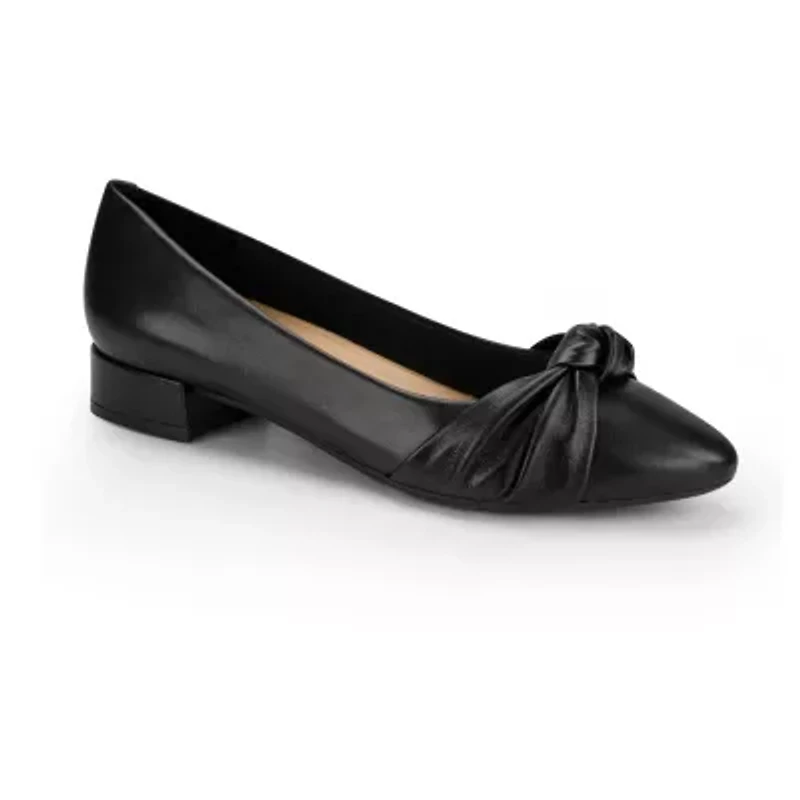 Easy Spirit Caster Womens Block Heel Pumps