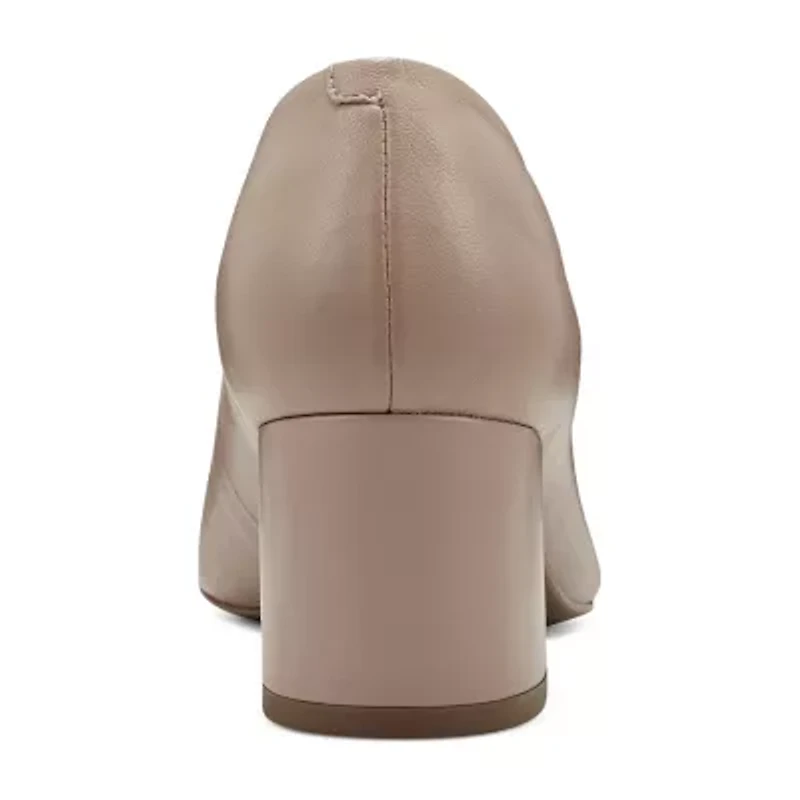 Easy Spirit Cosma Womens Round Block Heel Pumps