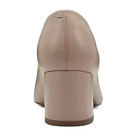 Easy Spirit Cosma Womens Round Block Heel Pumps