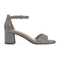 Easy Spirit Daven Womens Open Toe Block Heel Pumps