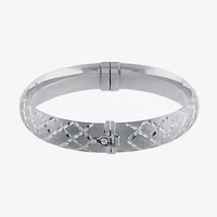 Womens Sterling Silver Bangle Bracelet