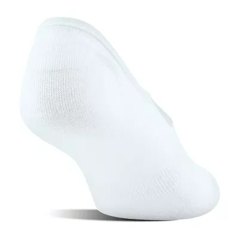 Peds Mid Cut Womens Breathable Multi-Pack 6 Pair Liner Socks