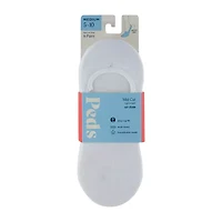 Peds Mid Cut Womens Breathable Multi-Pack 6 Pair Liner Socks