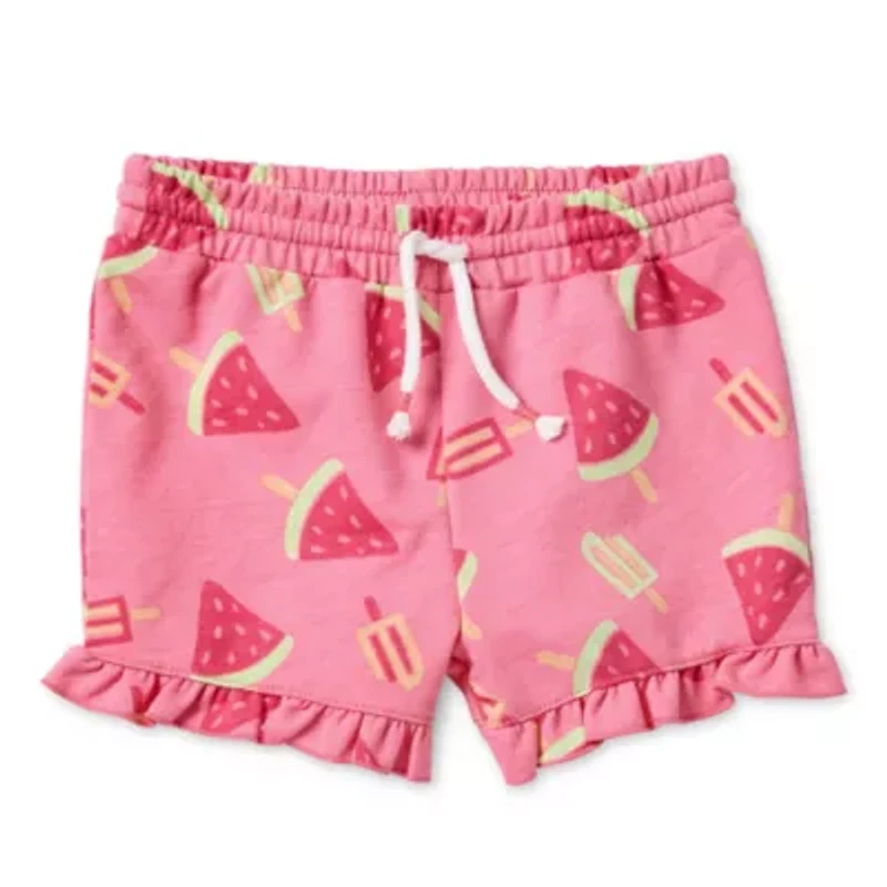 Okie Dokie Toddler & Little Girls Pull-On Short