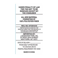 Queen Street Clorinda Round Throw Pillow