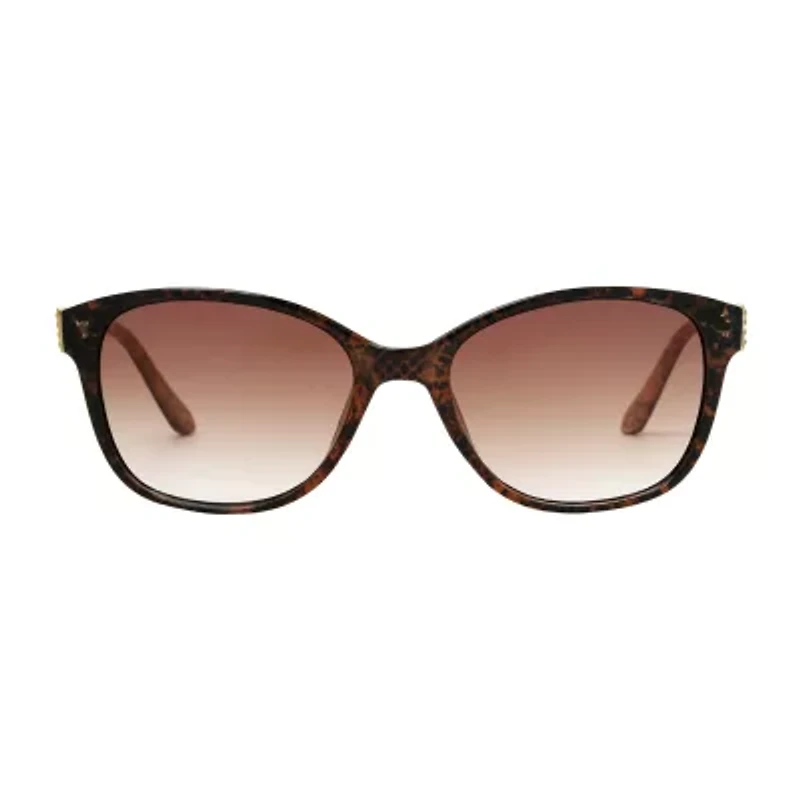 Mixit Womens Uv Protection Rectangular Sunglasses