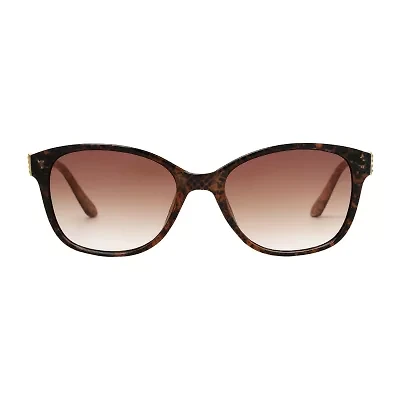 Mixit Womens Uv Protection Rectangular Sunglasses